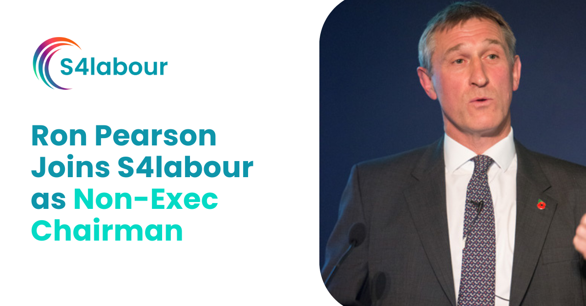 S4labour Appoints Ron Pearson as Non-Executive Chairman